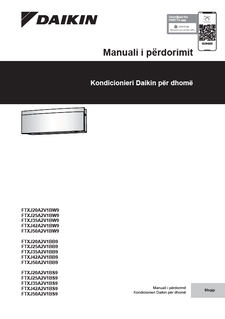 FTXJ-AB9.FTXJ-AW9.FTXJ-AS9_Operation manual_3PSQ728539-11M_Albanian download